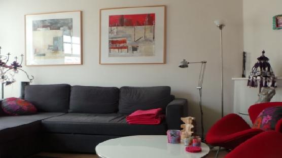 Sunny and nice 3 rooms Amsterdam Apartment Roofterrace
