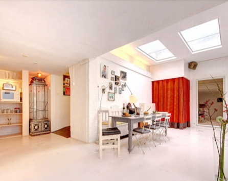 Living room + dining