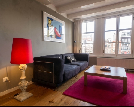 Living Room Other Angle Singel apartment Amsterdam