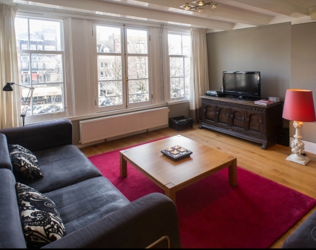 Living Room Singel apartment Amsterdam