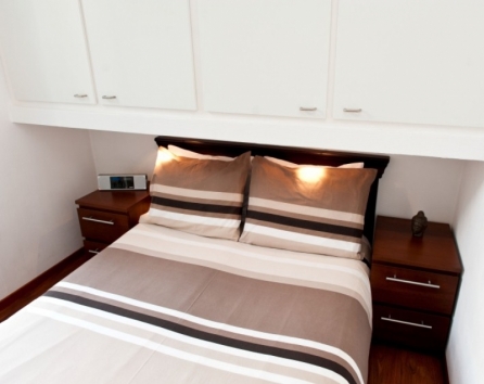 Bedroom Kerkstraat apartment Amsterdam