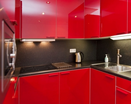 Kitchen Other Angle Kerkstraat apartment Amsterdam