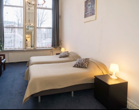 Bedroom Prins Hendrik I apartment Amsterdam