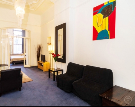 Living room Prins Hendrik I apartment Amsterdam