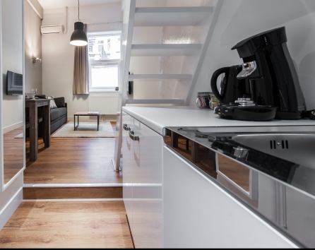 Kitchen Harbour Loft Studio 2 Apartment Amsterdam