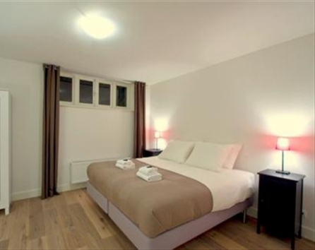 Bedroom Java Harbour Apartment Amsterdam