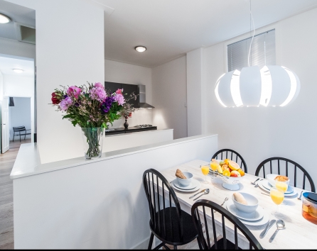 Dining Table and Flowers