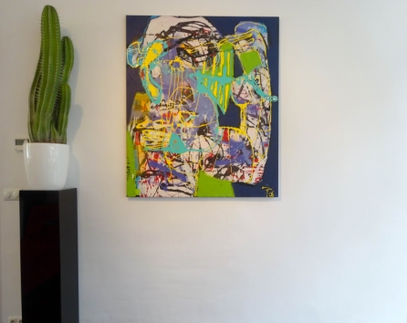 Painting "Knight" by Lon Hendriks