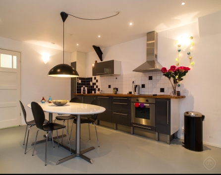 Dining Table and Kitchen