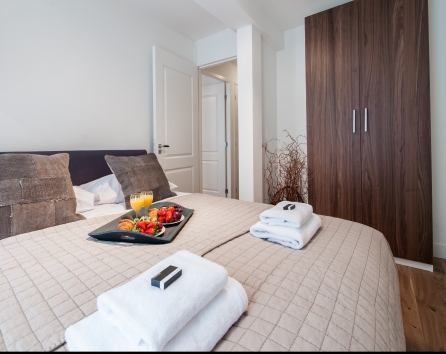 Bedroom 1 with Double Bed other angle