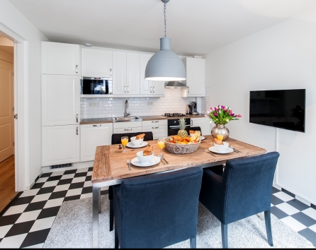 Kitchen and Dining Area