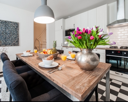 Kitchen and Dining Area