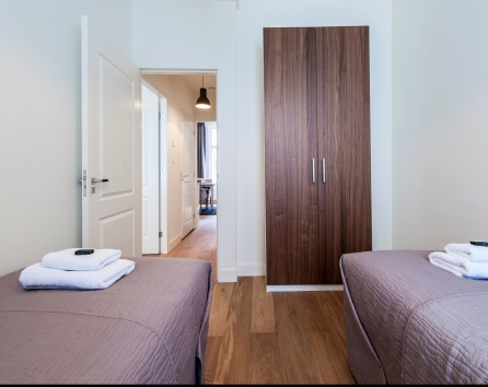 Bedroom 2 Single Beds other angle