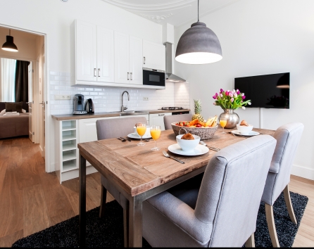 Kitchen and Dining Area