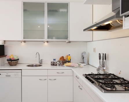 Kitchen other angle North apartment Amsterdam